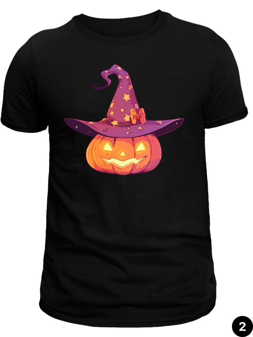 Halloween Black T-Shirt Halloween Black T-Shirt - Image 3