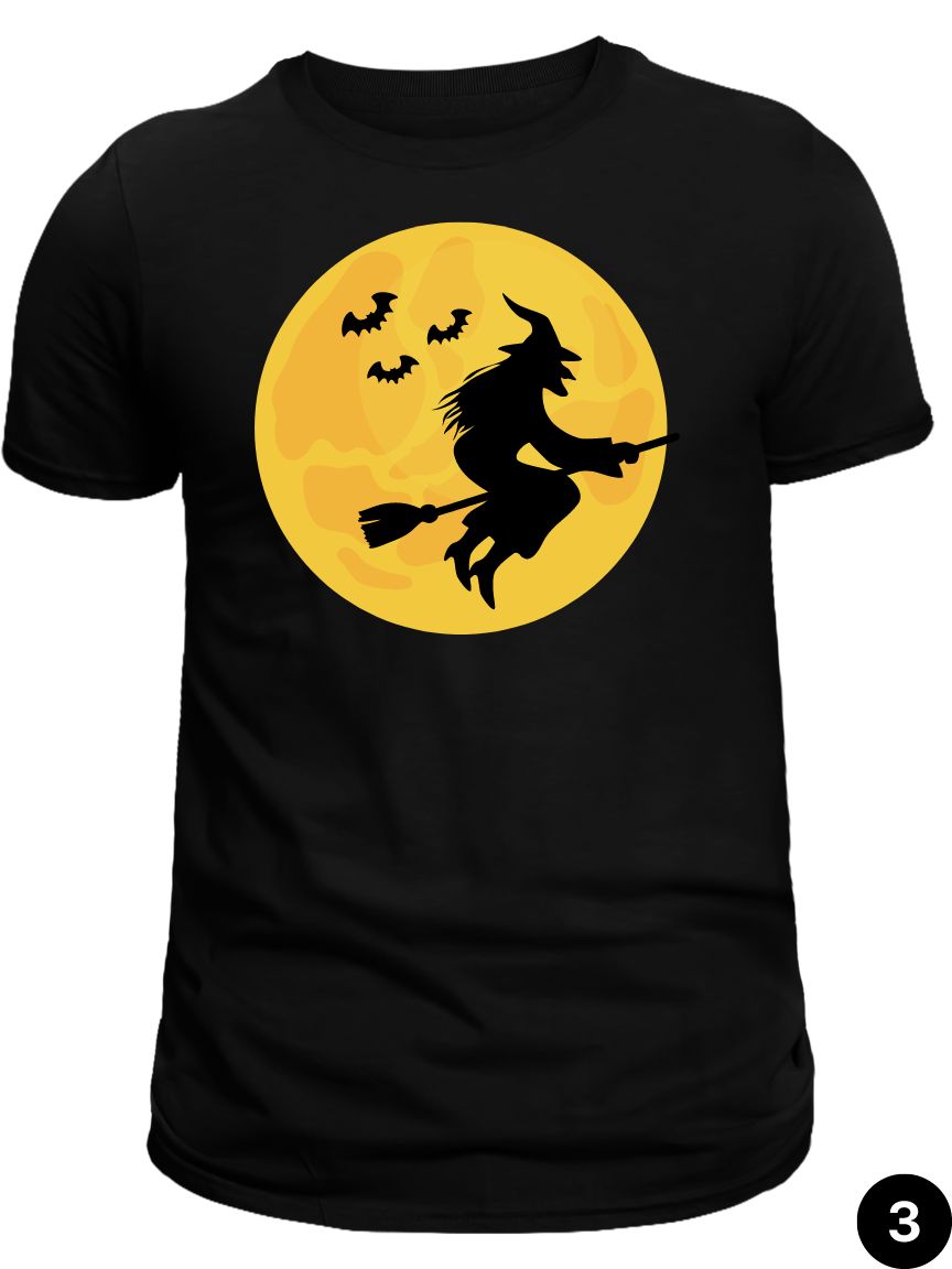 Halloween Black T-Shirt Halloween Black T-Shirt - Image 4