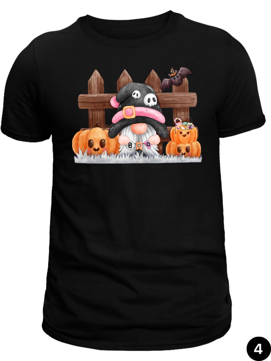 Halloween Black T-Shirt Halloween Black T-Shirt