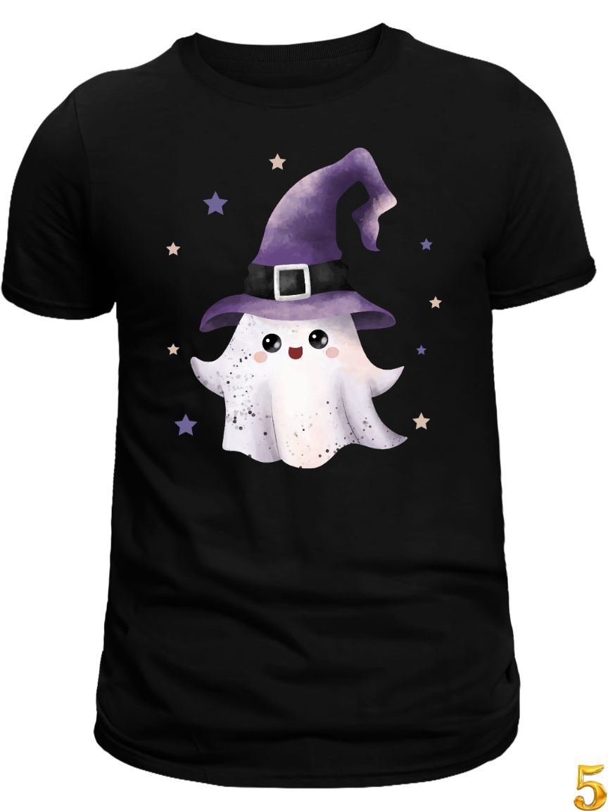 Halloween Black T-Shirt Halloween Black T-Shirt - Image 6