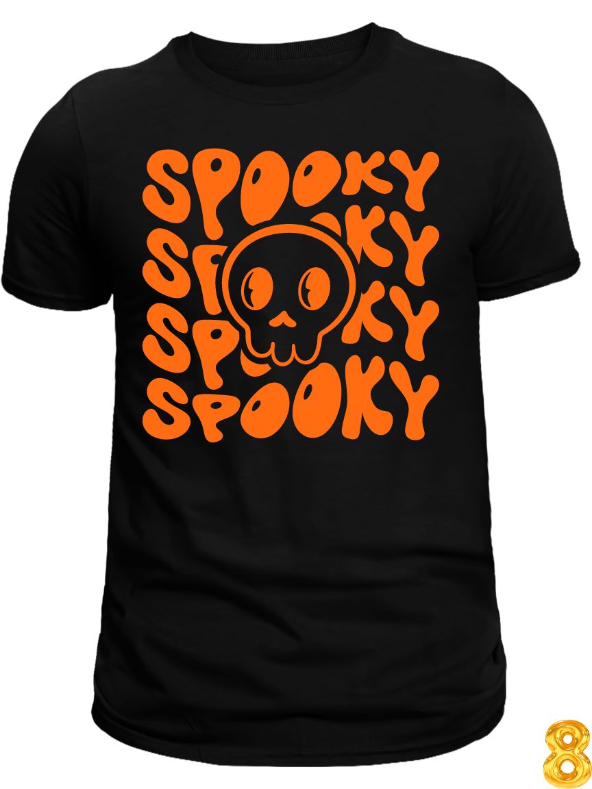 Halloween Black T-Shirt Halloween Black T-Shirt - Image 9