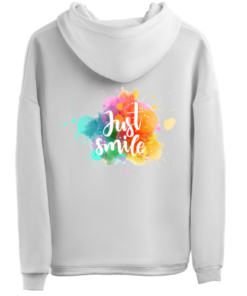 White Hoodies with Smile 2 White Hoodies with Smile 2 - Image 2