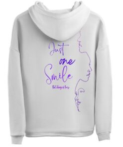 White Hoodies with Smile 4 White Hoodies with Smile 4 - Image 2
