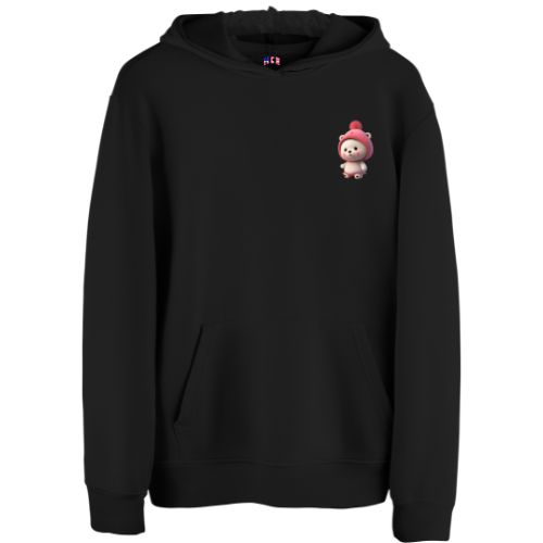 Black Hoodies with Baby Bear Black Hoodies with Baby Bear