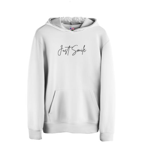 White Hoodies with Smile 1 White Hoodies with Smile 1