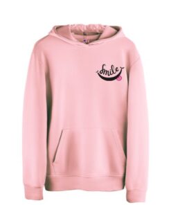 Pink Hoodies with Smile 3