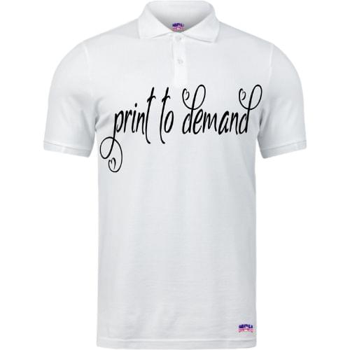 Custom Polo Print to Demand